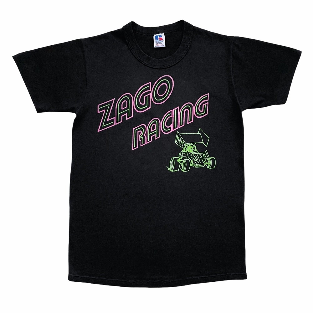 Vintage 90's Russel Athletic Zago Racing shirt size Small